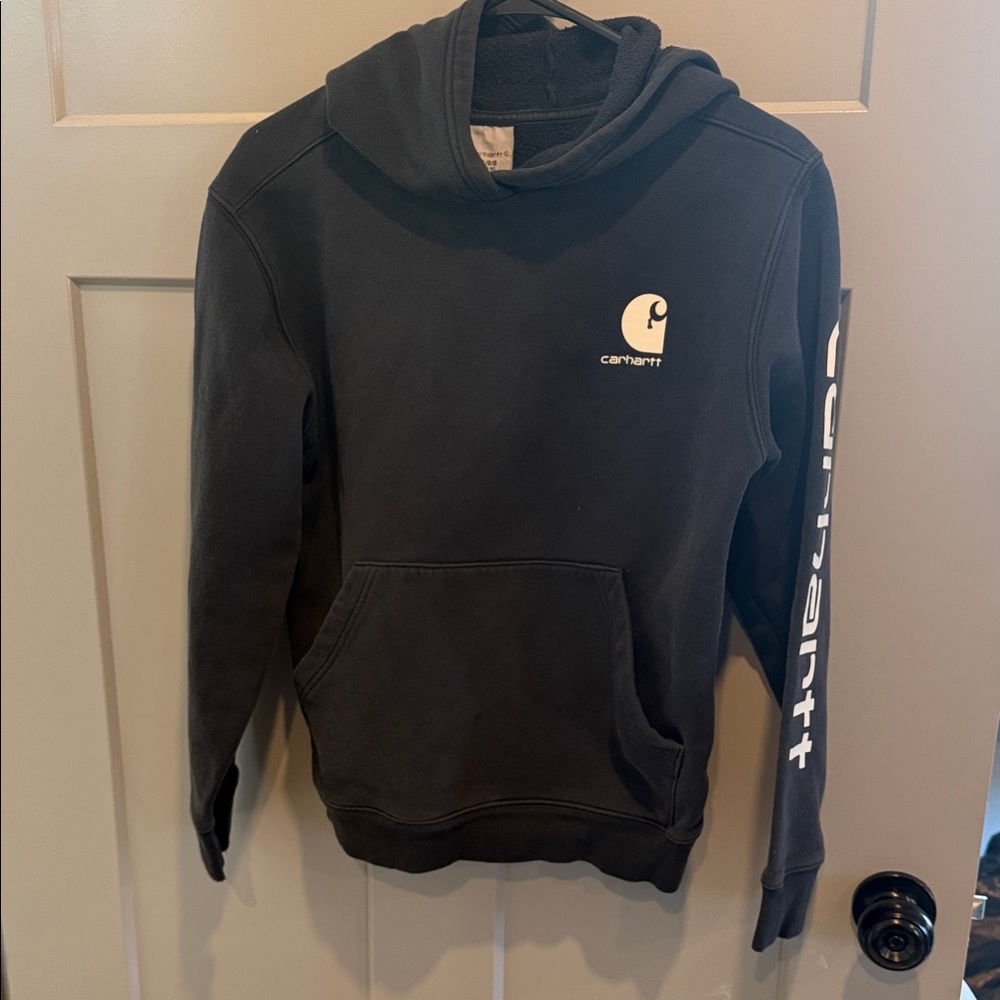Carhartt Men's Charcoal Hoodie Sweater
